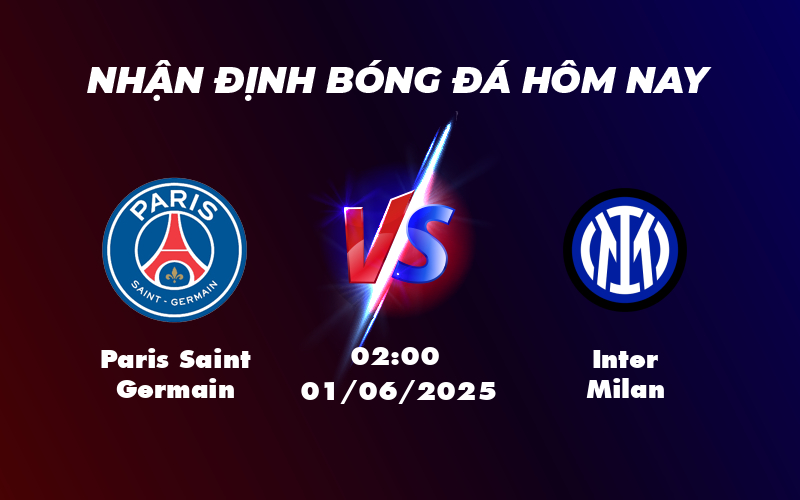Nhận định Soi kèo PSG vs Inter Milan Cuộc chạm trán đáng chờ đợi tại C1 1 paris saint germain inter milan 01 06 c1