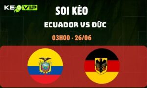 Ecuador vs Đức