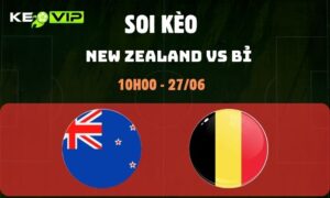 New Zealand vs Bỉ